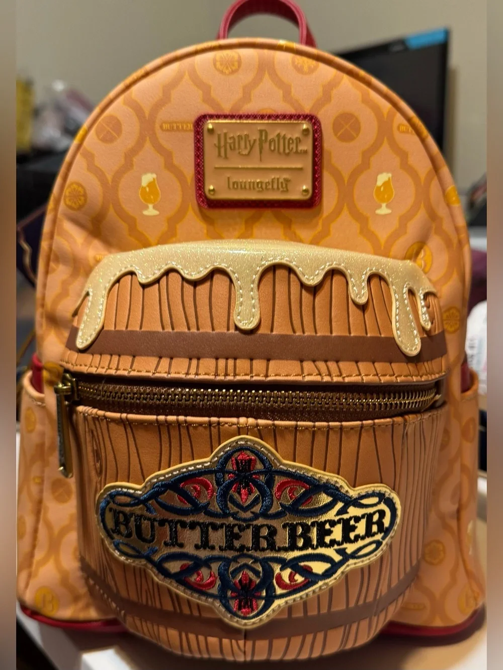 Loungefly Harry Potter Butterbeer Mini Backpack - NWT E7